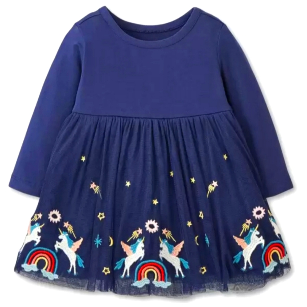 NWT Hanna Andersson Unicorn Tulle Dress